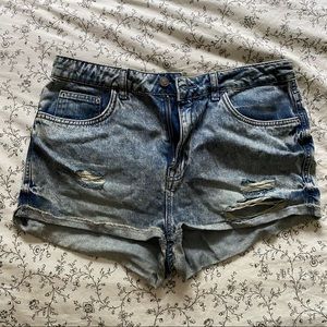 Topshop Moto Hallie short shorts